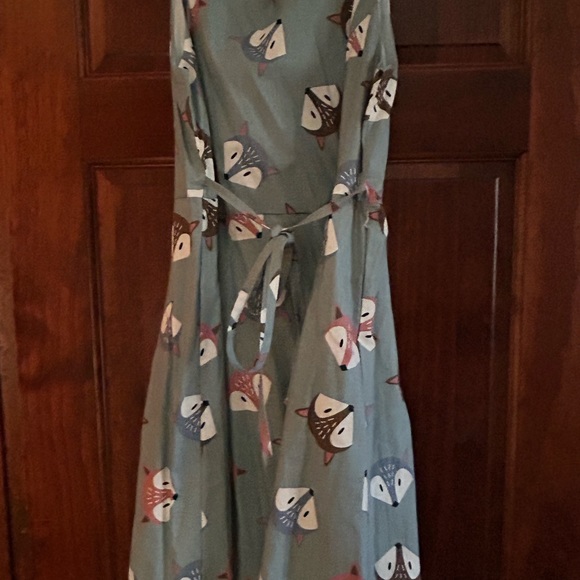 Fox Print Dress - Picture 2 of 4